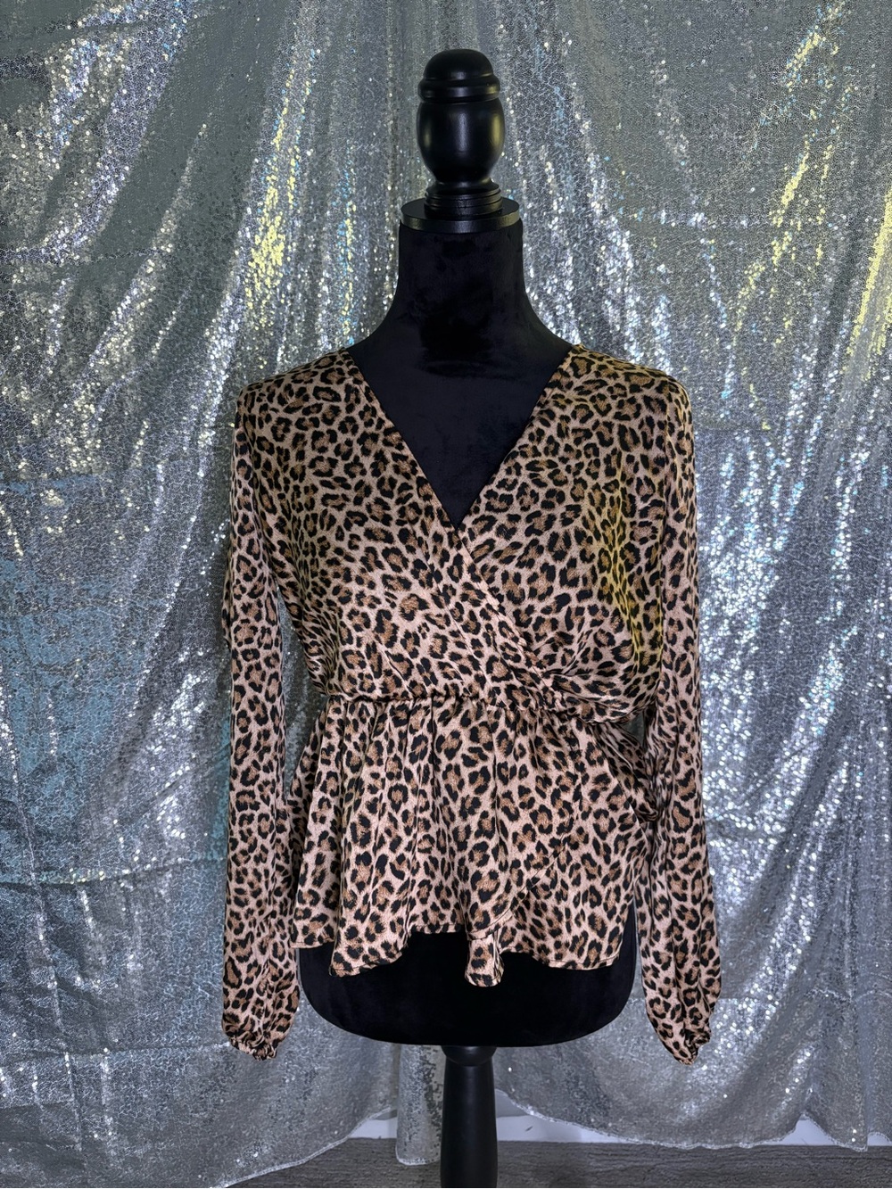 Cinched Cheetah Top 🐆